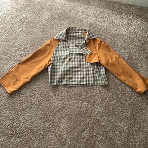 SHEIN Women Crop Jacket